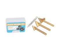3/4Pcs Saldatore Saldatore Punte Triangolari Rami Saldatore Testa di Ricambio Punta per Saldatura Riparazione Saldatore Punte