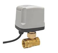 3-4s Quick-open Motorized Ball Valve Brass Female Thread Electric 2-port Valve For cut off or connect the medium in the pipeline(DN40,CLOSED_AC110V_CR04K)