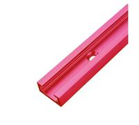 3/4x3/8 pollici binario for lavorazione del legno a T scanalatura 300-800 mm mitra jig vite fissaggio tavolo sega fresatrice strumento fai da te T-Slot Binario(Red,800mm(31.5inch))