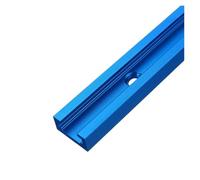 3/4x3/8 pollici binario for lavorazione del legno a T scanalatura 300-800 mm mitra jig vite fissaggio tavolo sega fresatrice strumento fai da te T-Slot Binario(Blue,800mm(31.5inch))