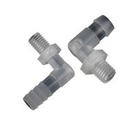 3/5/10/20 pezzi M6~M12 a 4~12 mm connettori dritti for acquario, serbatoio, pompa dell'aria, aeratore, tubo di irrigazione(M8-6mm,5pcs)