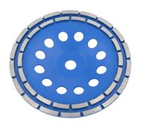 3/5/10 Diamante Disco Abrasivo Doppia Fila Disco Superiore Cemento Ø 230mm