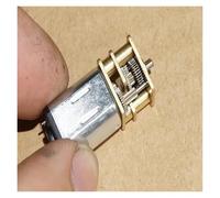 3/5/10 pezzi di precisione N20 Motoriduttore DC 3V-5V 3.7V 130RPM Mini Micro Motori Riduttore Ruota Ingranaggi Atterraggio Aereo Giocattolo Albero Dritto Adatto per il fai da te, personale(5pcs)