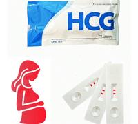 3/5/10 pezzi di strisce di test di gravidanza monouso, penna per test di gravidanza ad alta precisione per la preparazione della gravidanza 3 pezzi,5 pezzi,10 pezzi,50 pezzi,10 pezzi + 10 pezzi strisc