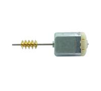 3/5/10 pezzi Mini 280 Motore DC 12V 11800RPM Micro Motore elettrico da 24 mm Albero a vite senza fine lungo 41 mm for specchietto retrovisore Adatto per il fai da te, personale(3pcs)
