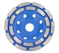 3/5/10 Segmento Diamantato Mola Tazza Disco doppio Riga Smerigliatrice Ø 125 mm