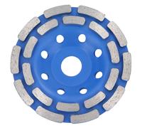 3/5/10 Segmento Diamantato Mola Tazza Disco doppio Riga Smerigliatrice Ø 125 mm