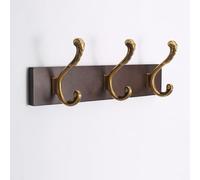 3/5/6 Ganci, Appendiabiti Da Parete In Legno, Porta Asciugamani Sopra La Porta, Attaccapanni Decorativo Per Giacche Cappelli Borse Portachiavi(30cm/11.8in)