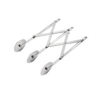 3/5/7 Ruota Taglierina Divisore Della Pasta Coltello Flessibile Lama A Rullo Pizza Pasticceria Pelapatate In Acciaio Inox Teglia Strumento(H89 3 rounds)