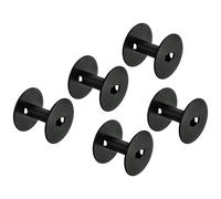 3,5" Filo Bobine,10pz Plastica Bobina Catena Nastro,Nero