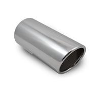 3.5 " IN Laminato Acciaio Inox Slash Taglio da Saldare Scarico Punta Universale