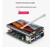 3.5 Inch Touch Screen for Raspberry Pi 480x320 TFT LCD SPI Interface 50 FPS Module with for RPi5 Metal Case