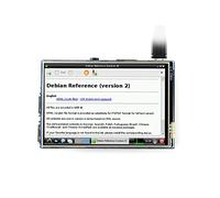 3.5 inch Touch Screen IPS TFT LCD 320x480 Resolution Resistive Touch Control Display Perfect Viewing Angle for Any Revision of Raspberry Pi