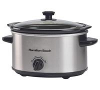 3,5 L SLOW COOKER SILVER; HBSC040S (HAMILTON BEACH) Qtà X 1