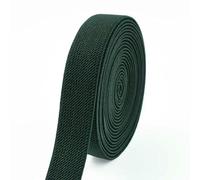 3/5 metri 10-50 mm elastici per pantaloni elastico in vita nastri elastici cintura fai da te biancheria intima vestiti accessorio da cucire-verde scuro-50 mm-5 metri