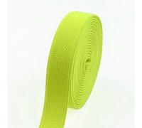 3/5 metri 10-50 mm elastici per pantaloni elastico in vita nastri elastici cintura fai da te biancheria intima vestiti accessorio da cucito-giallo fluorescente-20 mm-3,0 metr