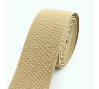 3/5 metri 10-50 mm elastici per pantaloni elastico in vita nastri elastici cintura fai da te biancheria intima vestiti accessorio da cucito-cachi-30 mm-3,0 metri