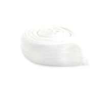 3/5 metri di elastico da cucito da 25/30 mm con impugnatura a pois per spalline del reggiseno, accessori per cinture fai da te,Bianco,30mm - 5 metri