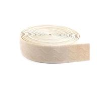 3/5 metri di elastico da cucito da 25/30 mm con impugnatura a pois per spalline del reggiseno, accessori per cinture fai da te,Beige,25mm - 3 metri