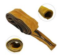 3,5 metri TIG/Mig pelle di vacchetta torcia di saldatura copertura del tubo flessibile del cavo 11,5 piedi L 4 pollici attrezzatura for saldatura ampia attrezzatura protettiva for saldatura