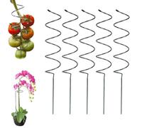 3/5 Pcs Tomato Twist Stake,Spiral Tomato Stakes, Reusable Climbing Plant Stake Tower Plant Supports,Support Tools for The Garden,for Tomatoes Beans,Flowering Vines & Other Climbing Plants (A-5pcs)