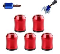 3/5 PcsMagnetizer & Demagnetizer Tool Set, 1/4" Hex Screwdriver Head Magnetizer Demagnetizer Tool, Premium Alloy Drill Accessories for Fastening & dIY Repair (5-F)
