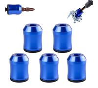 3/5 PcsMagnetizer & Demagnetizer Tool Set, 1/4" Hex Screwdriver Head Magnetizer Demagnetizer Tool, Premium Alloy Drill Accessories for Fastening & dIY Repair (5-D)