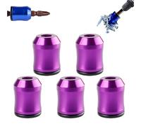 3/5 PcsMagnetizer & Demagnetizer Tool Set, 1/4" Hex Screwdriver Head Magnetizer Demagnetizer Tool, Premium Alloy Drill Accessories for Fastening & dIY Repair (5-B)