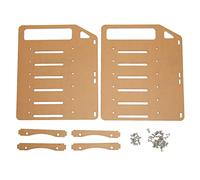 3 5 Pollici Hard Drive Culla, Desktop Acrilico Chiaro Disco Rigido Culla Multi Livello Fori di Montaggio DIY Desktop 6 Tier Acrilico (6 Strati)
