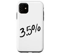 3.5% - Tre punti cinque per cento - Proteste pacifiche Custodia per iPhone 11