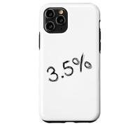 3.5% - Tre punti cinque per cento - Proteste pacifiche Custodia per iPhone 11 Pro