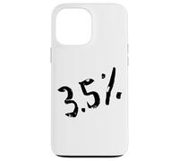 3.5% - Tre punti cinque per cento - Proteste pacifiche Custodia per iPhone 13 Pro Max