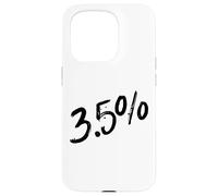 3.5% - Tre punti cinque per cento - Proteste pacifiche Custodia per iPhone 15 Pro