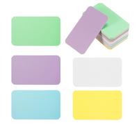 3,5" x 2" Bianco Carta Business Biglietti,500pz Bianco Giallo Blu Verde Viola