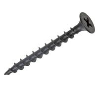 3.5 x 50mm Bugle Testa Phillips Nero Cartongesso Viti - 1000 Confezione -
