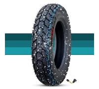 3.50-10 Pneumatico Moto Tubeless Fuoristrada Antiscivolo Antiperdita 3.50x10 Resistente all’Usura 3.50 10 8PR 58J 300kPa Anteriore Posteriore(1pc)