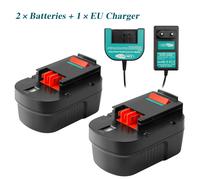 3,5Ah 14,4V NiMH Batteria/Caricabatterie per Black Decker A14 HPB14 BD1444L A144