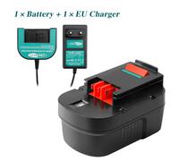 3,5Ah 14,4V NiMH Batteria/Caricabatterie per Black Decker A14 HPB14 BD1444L A144