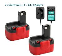 3.5Ah 14.4V NiMH Batteria/Caricabatterie per Bosch BAT040 1661 15618 22614 3660K