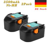 3.5Ah Batteria per AEG B1415R B1414G BS14X BS14C BSB14G M1430R 2Pcs 14.4V NiMH