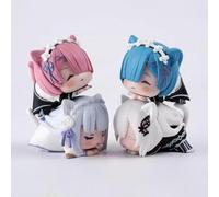 3.5cm/1.37 inches Re:Life in a DiffGigsjat World from Zero Gigsja Action Figures PVC Material Toy Statue Suitable for Gifts
