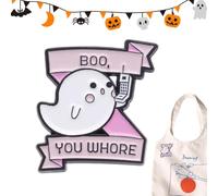 3.5cm Halloween Pin - Cute Costume Accessory, Spooky Enamel Badge Wi