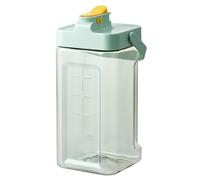 3.5L Beverage Pitcher - Transparent Kettle Container for Lemonade, Juice, Cold Drinks, Featuring Spout for Spill-Free Pouring, Easy Cleaning, Design | Summer Parties, Poolside, College Dorm