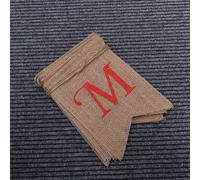 3 .5m Striscione Di Buone Feste Burlap Banner Decorazioni Per Festive