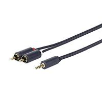 3.5MM - 2 X RCA M-M