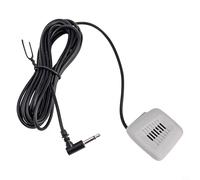3.5mm Auto Per Microfono Audio Stereo Wired Microfono Esterno per BMW Pannello Tetto Luce di Lettura ABS Nero Sostituzione Diretta 50Hz-20KHz