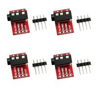 3.5mm TRRS Break Out Modulo Cuffie Video Musica Spine Ingresso Microfono Per Microcontroller Integrazione Interfacce Video