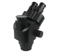 3.5X-90X Simul-Focale Trinoculare Microscopio Zoom Stereo Microscopio Testa 0.5X 2.0X Obiettivo Ausiliare Adattatore della fotocamera(7x-45x)
