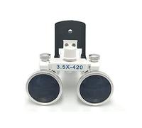 3.5X Clip su lente d'ingrandimento Occhiali dentali Occhialini dentali Occhialini chirurgici medici binoculari(Size:3.5)