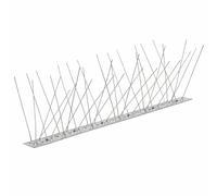 3 | 6 | 25 mt Dissuasori Per Piccioni Uccelli Moduli da 100cm Acciaio Flessibile